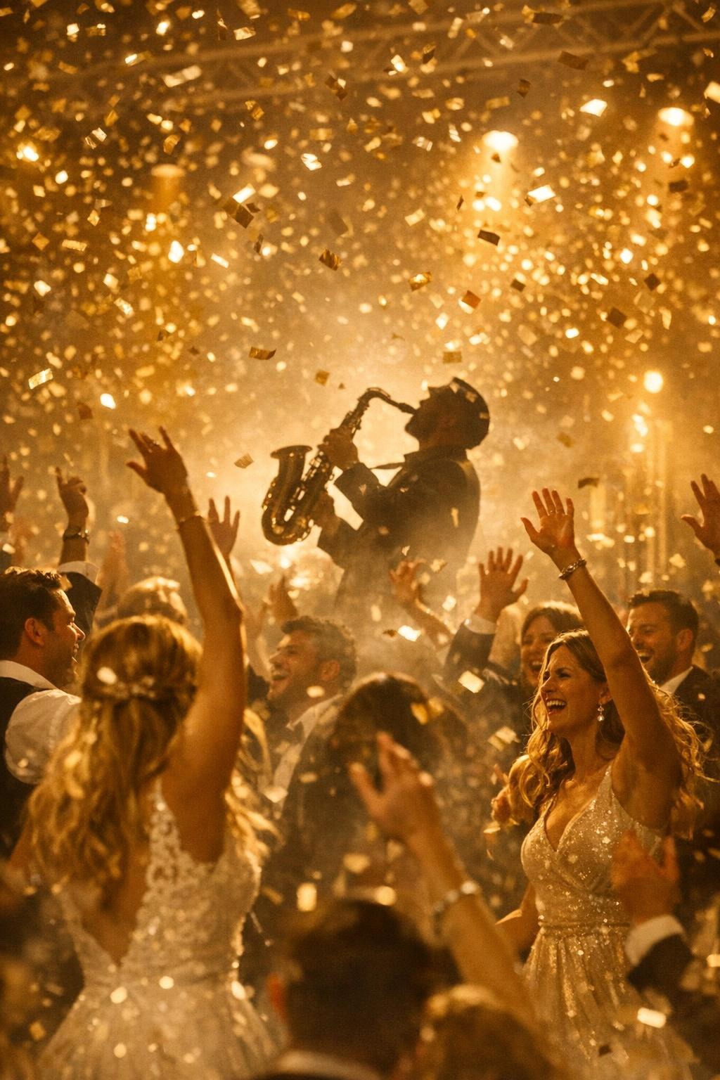 Banda en vivo · Pista llena
